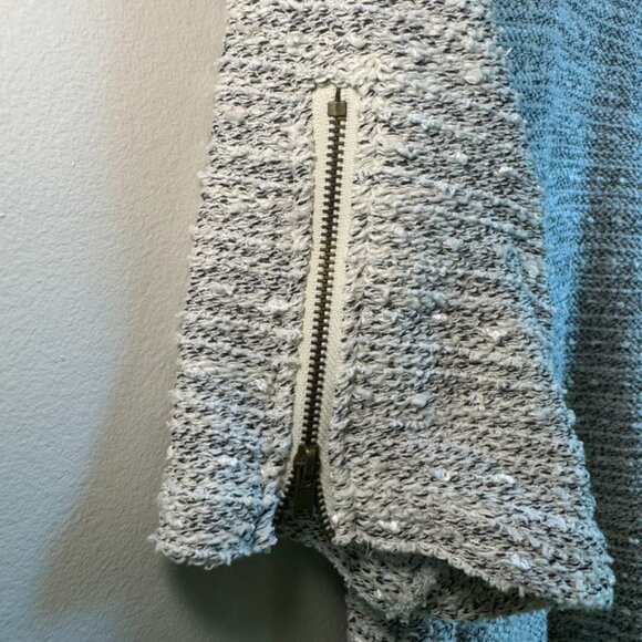 Doe & Rae Textured Top With Zipper Detail 124 - Picture 6 of 10